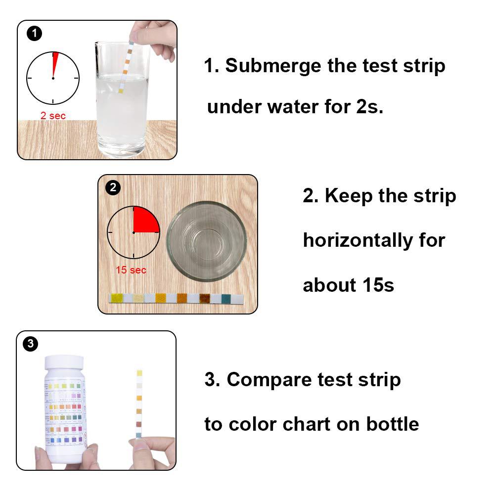 6 in 1 수영장 물 테스트 스트립, 수족관, 수영장 - Marine Aquarium Water Testing 리뷰 및 가격