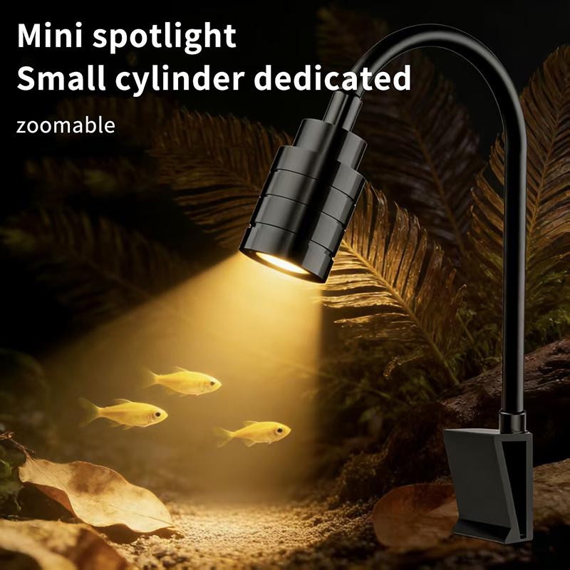 3W 남미식 수족관 스포트라이트 3색 LED 어항 램프 - Aquarium Marine Light 리뷰 및 가격