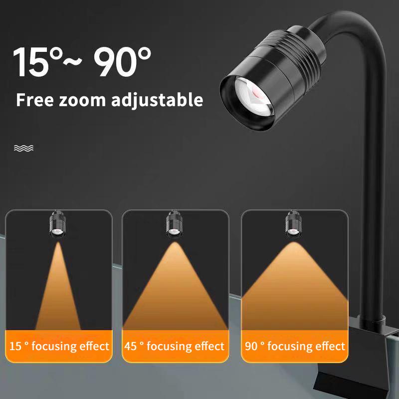 3W 남미식 수족관 스포트라이트 3색 LED 어항 램프 - Aquarium Marine Light 리뷰 및 가격
