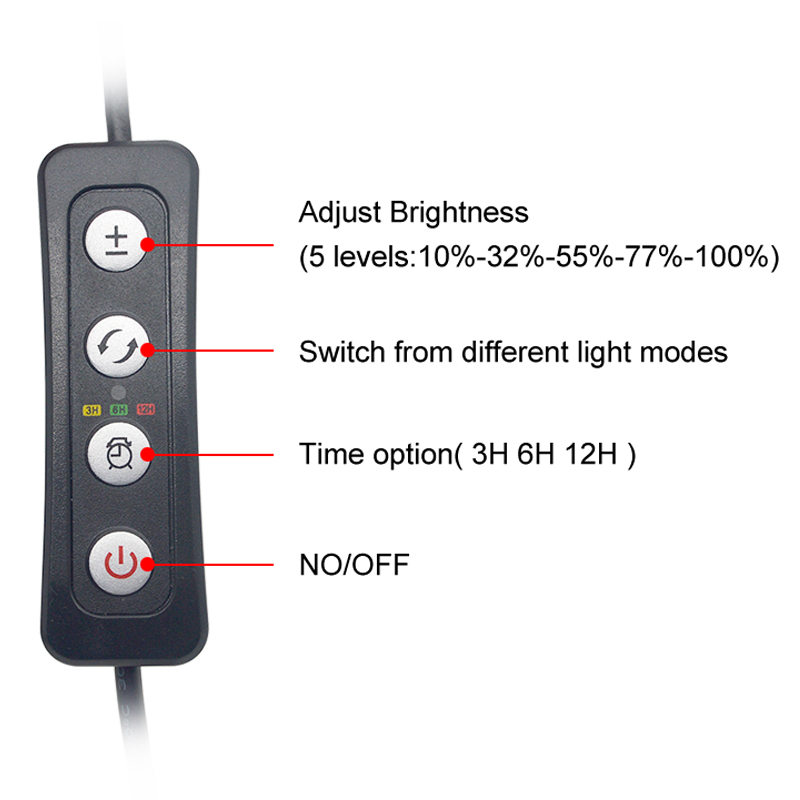 16-64CM 물고기 탱크에 대 한 수족관 LED 빛  - Aquarium Marine Light 리뷰 및 가격