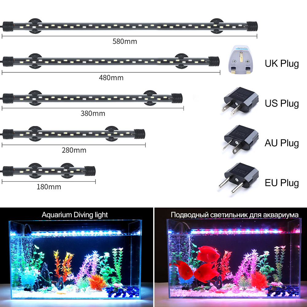 90-260V 수족관 빛 LED 방수 물고기 탱크 클립 - Aquarium Marine Light 리뷰 및 가격